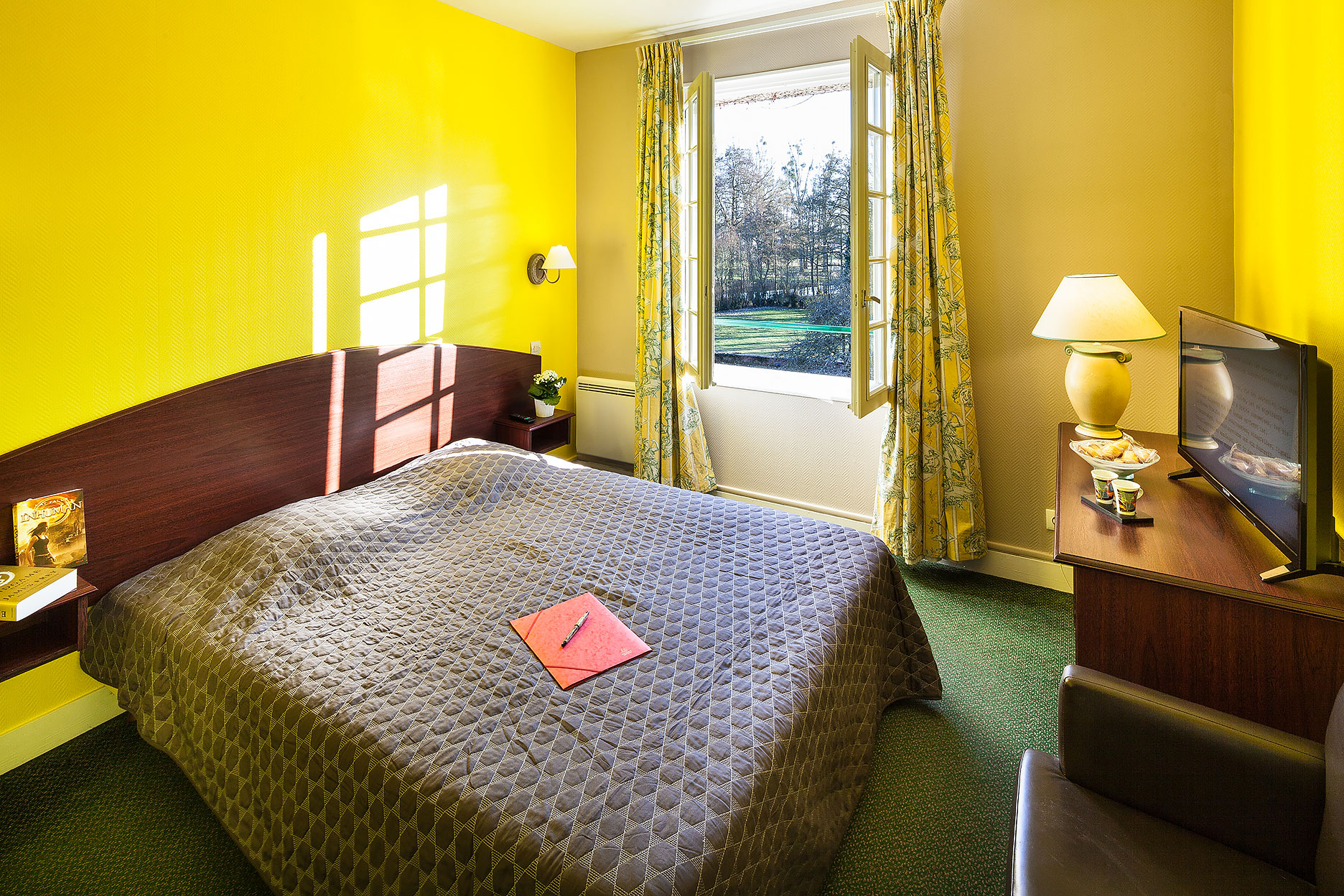 Chambre d'hôte Agrume du Soleil d'Or. Chambre avec salle
